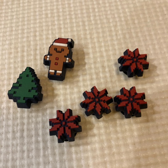 Christmas Classic Clogs Holiday Lined Winter ugly sweater W11/M9 charms - Picture 11 of 11